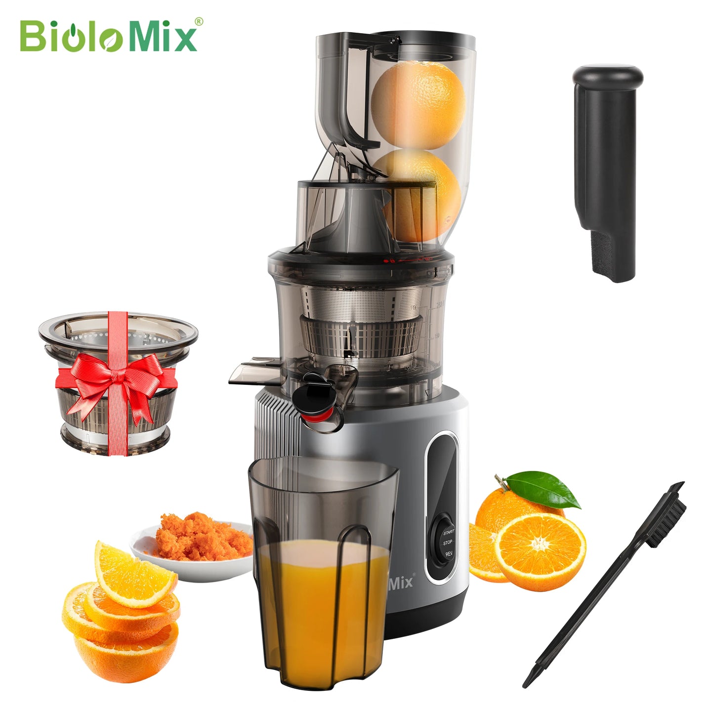 VitaMixGo BioloMix Slow Cold Press Juicer
