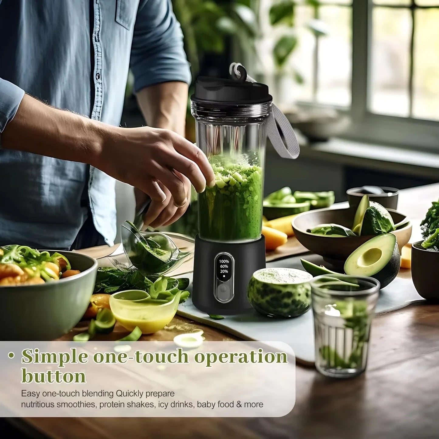 VitaMixGo 300W Portable Juice Blender